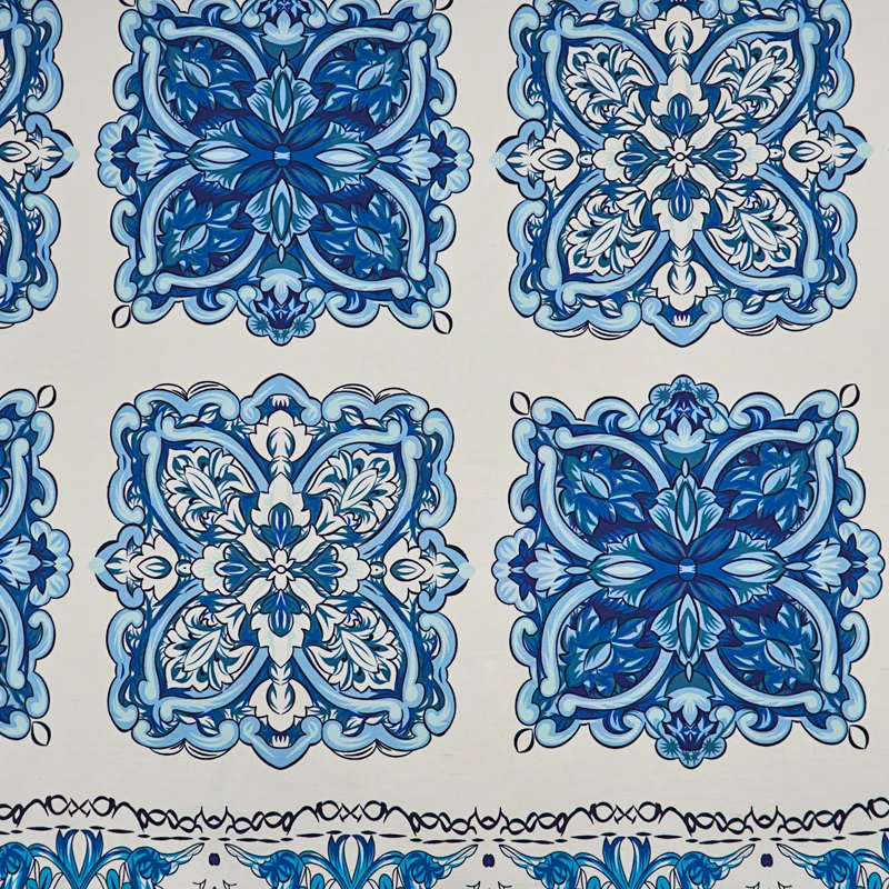 84*145CM/Piece Digital Cotton Linen Fabric For Dress Tissu Coton Au Mètre Telas Por Metro Sewing 원단 Tecido Ткань Cloth - купить по