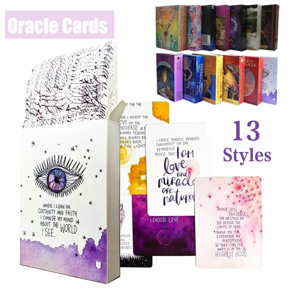 

Archangel Oracle Cards English Read Fate Card Game Board Game Earth Magic Oracle Cards Tarot Deck For Personal Use 6 Styles