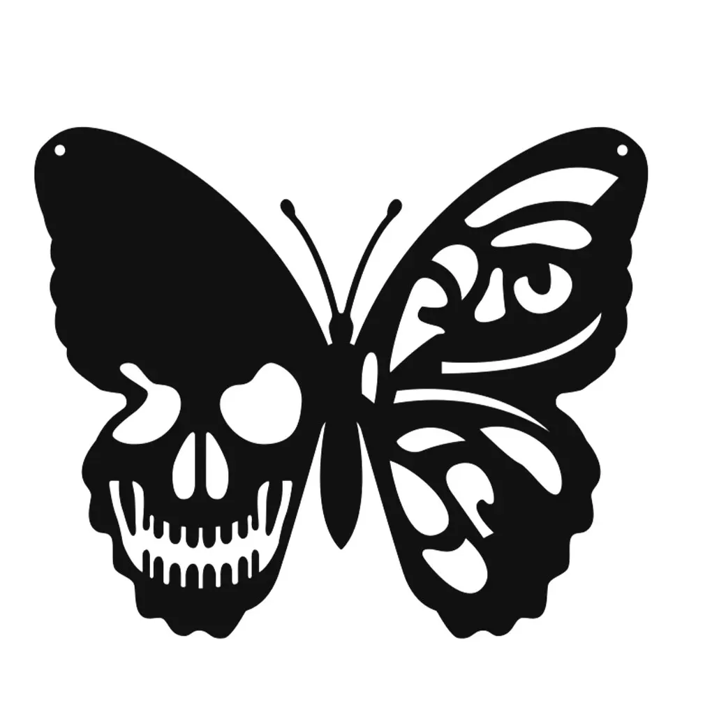 

Durable And Stylish Butterflies And Skull Decor For Long-lasting Decoration Gift Choice Widely Used D