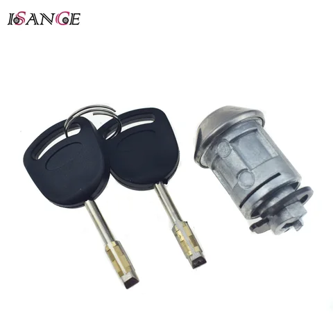 Ремонтный комплект замка ключа зажигания ISANCE, 2 ключа для Ford Transit MK6 2000-2006 OEM # 1022184   & 94AG-A3697-AB & AA6T-11572-AA