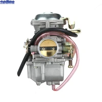 for hensim hs400 atv tank 400 engine for suzuki gn250 gn300 pd34j 34mm motorcycle carburetor carb with adapter 200 300cc atv