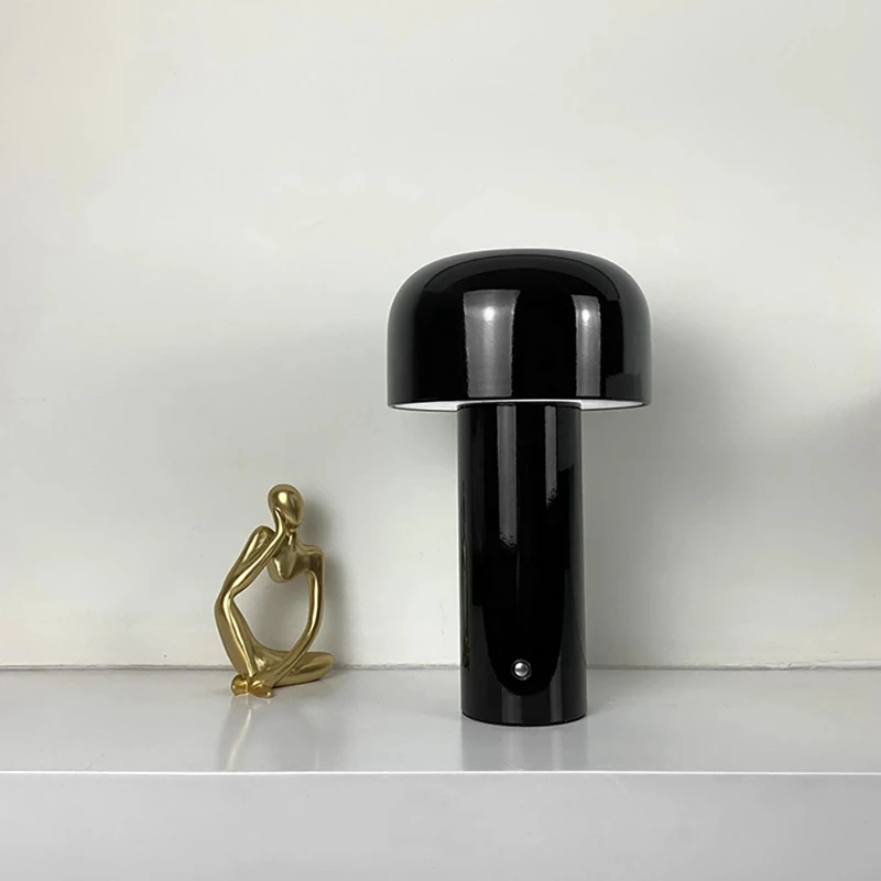 

Portable LED Table Lamp Mushroom Lamp Wireless Touch Rechargeable Table Lamp USB Desk Lamp Bedroom Night Light