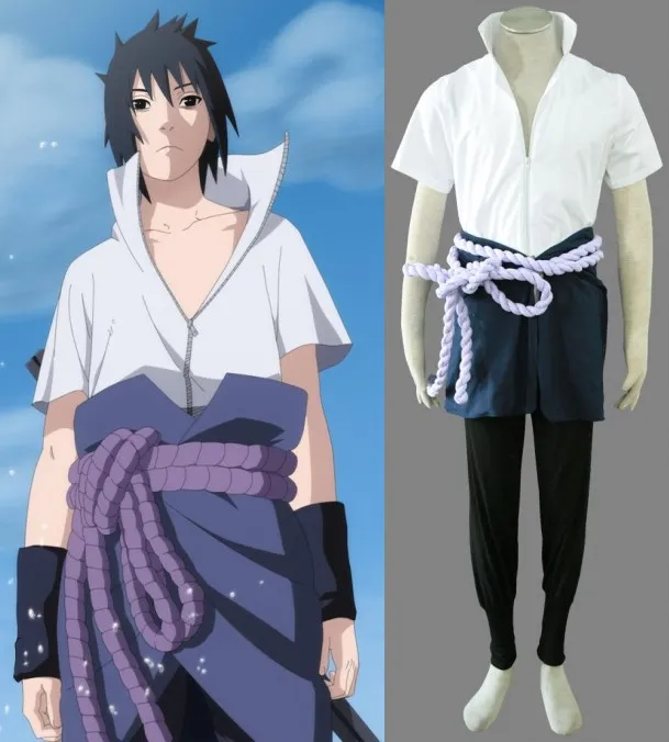 

Мужской костюм для косплея Uchiha Sasuke