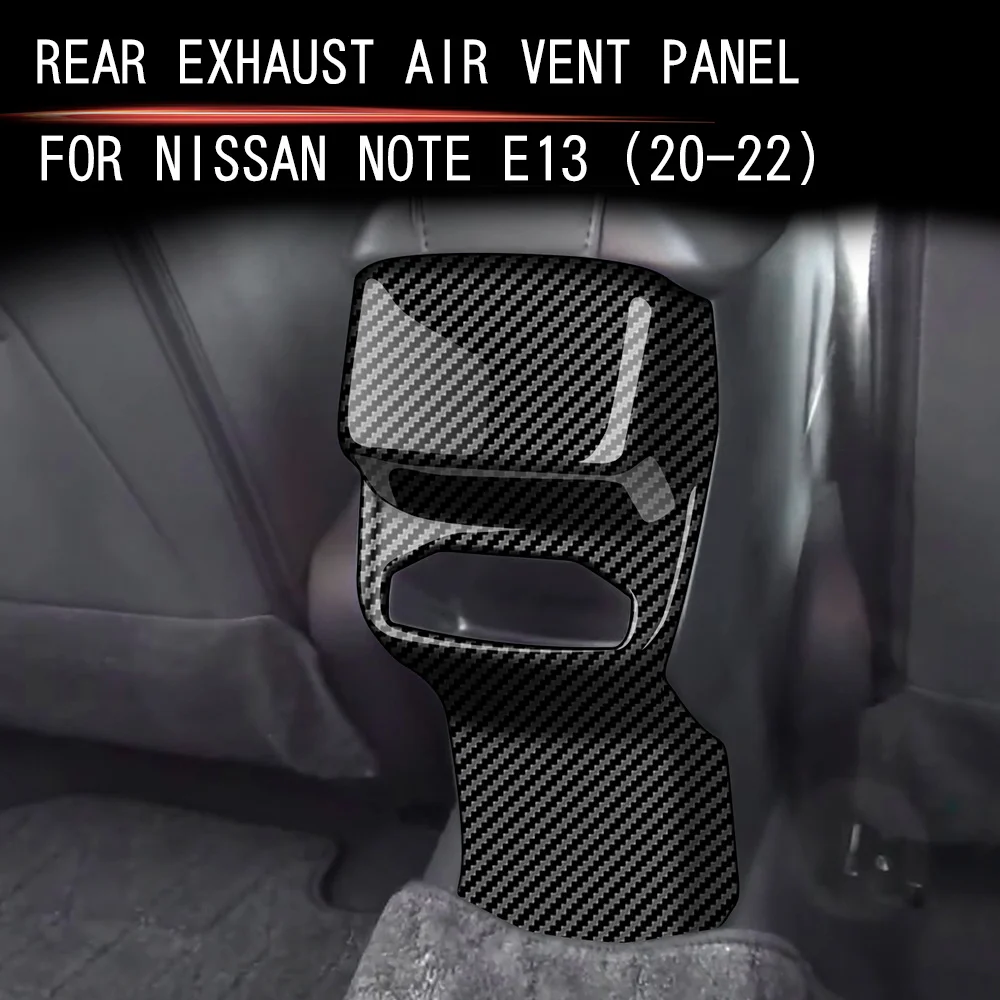 

FOR 22 Nissan note E13 modified rear air conditioning vents anti-kick interior decorative stickers