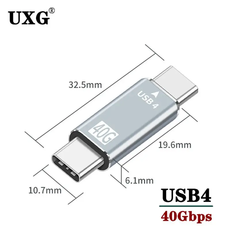

Адаптер USB 4,0 типа C, штырь-штырь, 40 Гбит/с