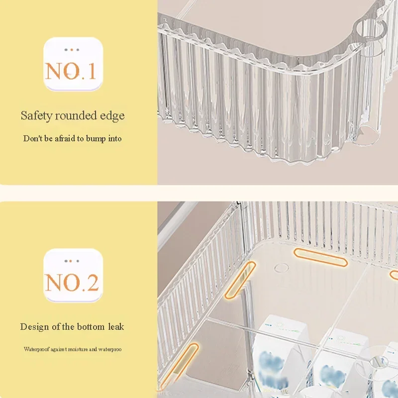 Акриловая Многослойная Тележка-органайзер Для Хранения Вещей Общежитий Закусок