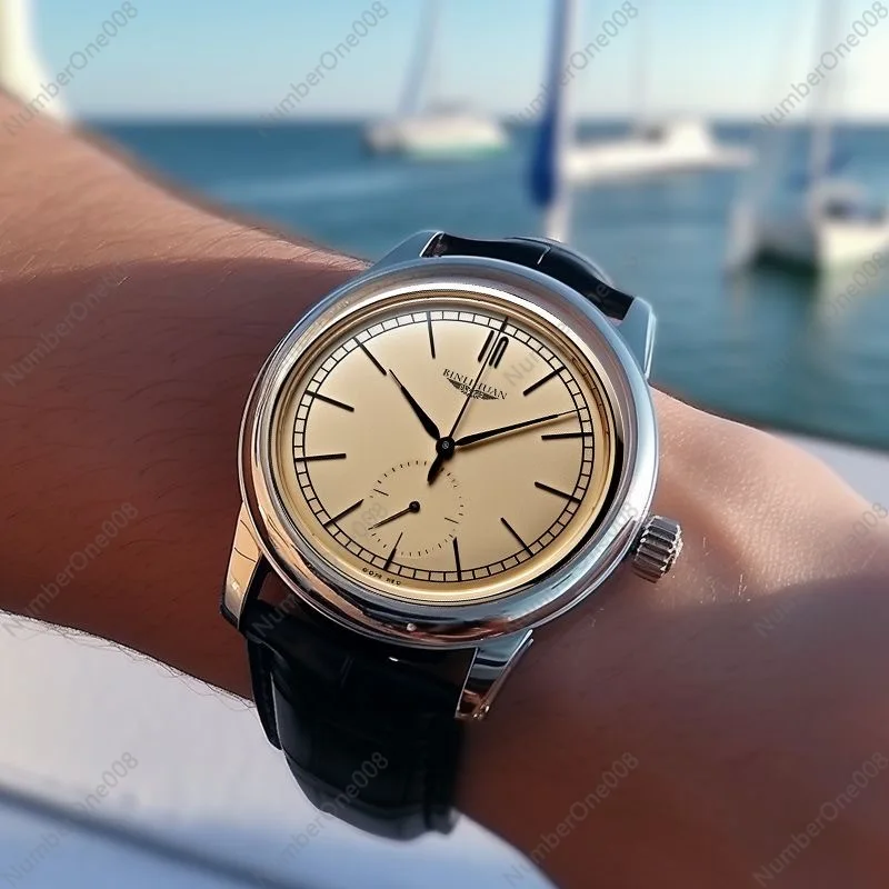 Мужские водонепроницаемые кварцевые часы с автоматическим механизмом Корейская