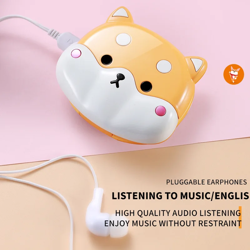 Телефон-раскладушка F80 с аниме-рисунком Шиба-ину двойная карта милый детский