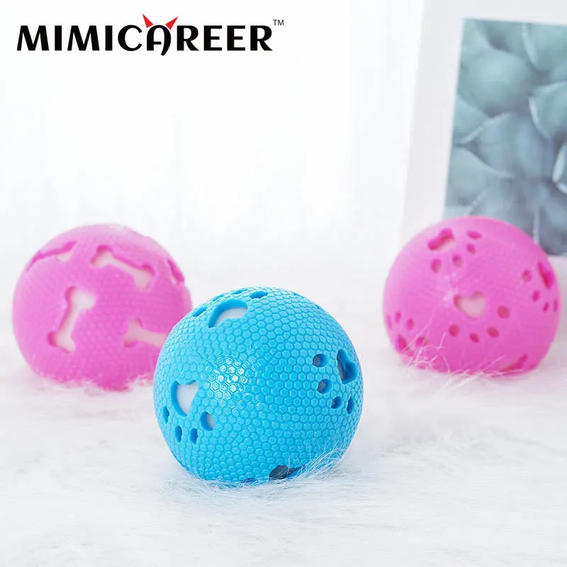 Pet Dog Toy Glowing Ball Leakage Food interactive Toys for Puppy Non-slip Dog Rolling Ball Anti-bite Waterproof Dog Smart Toys