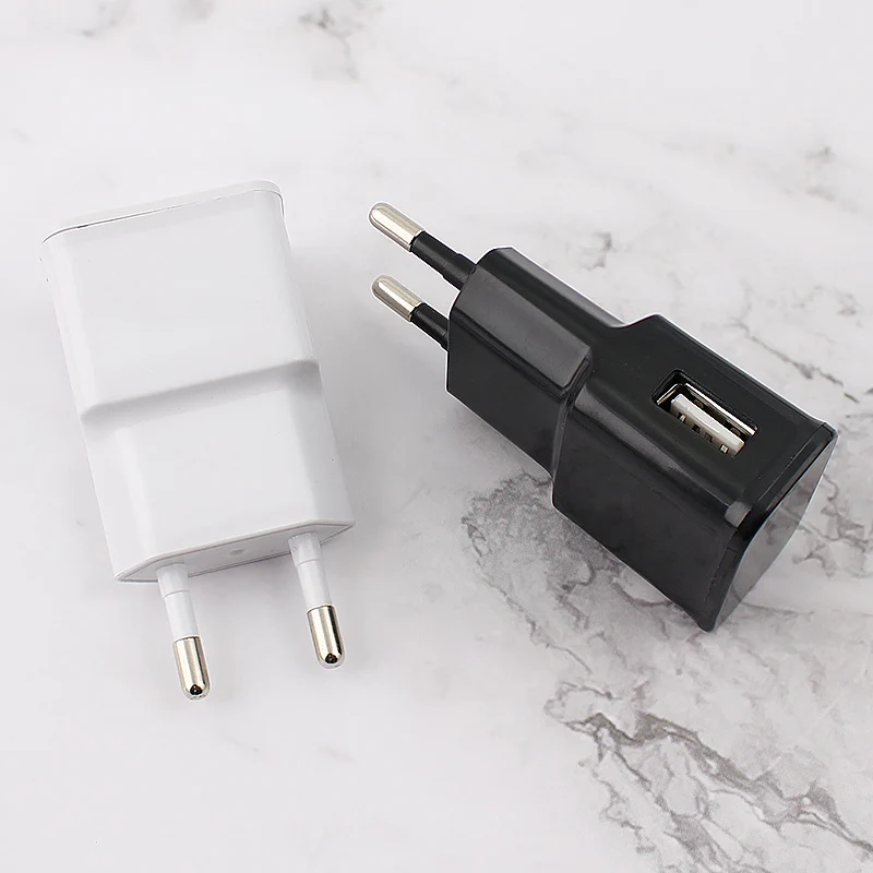 1 Port Phone Charger 5V 2A Usb Adapter EU Plug Wall Charger Charging Adapter for Iphone 13 Mini Mi 9 Se Samsung S20 images - 6