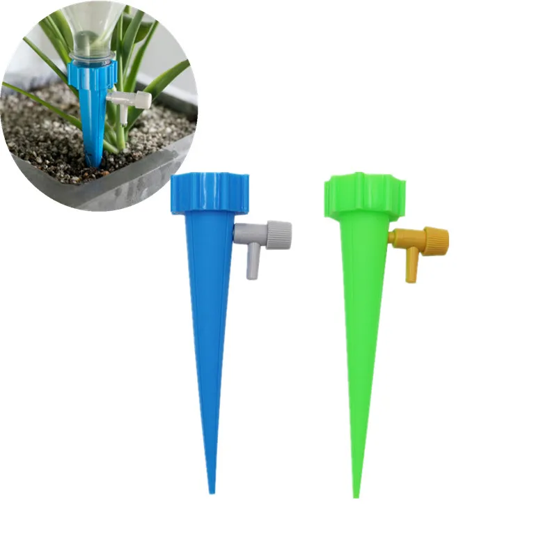 

5pcs Automatic Drip Irrigation System Self Watering Spike Flower Plants Greenhouse Garden Adjustable Auto Water Dripper Device