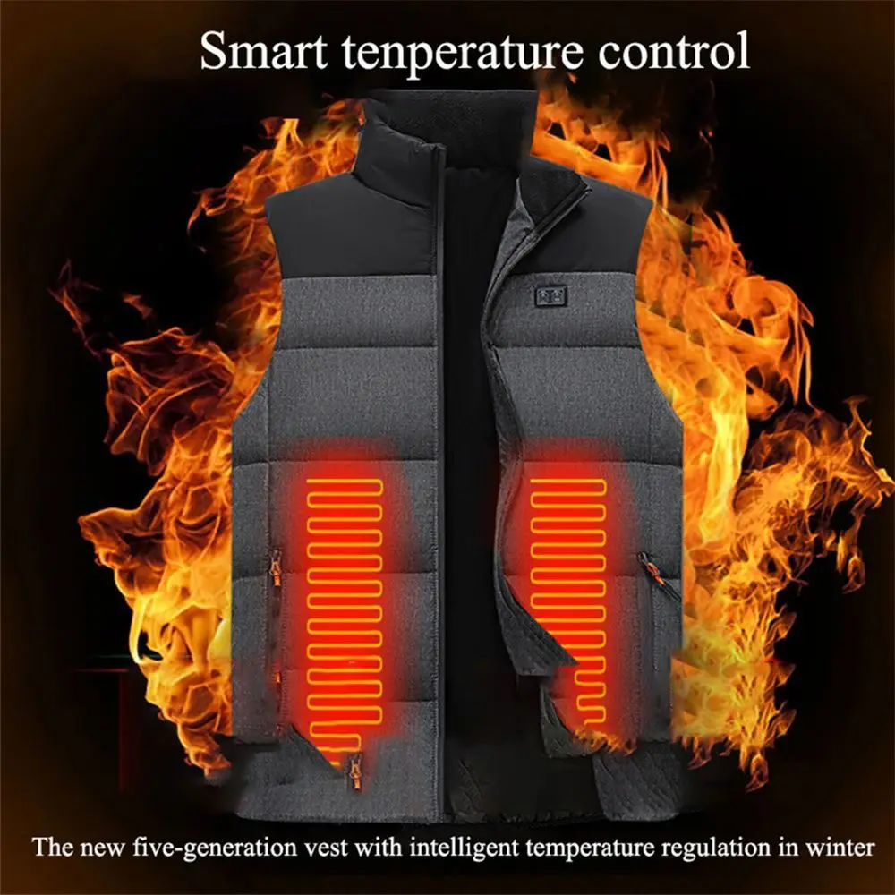 

Ветрозащитные пальто унисекс, безрукавки 11 областей, зимняя теплая куртка, куртка с подогревом, жилет с подогревом, теплая Термоодежда