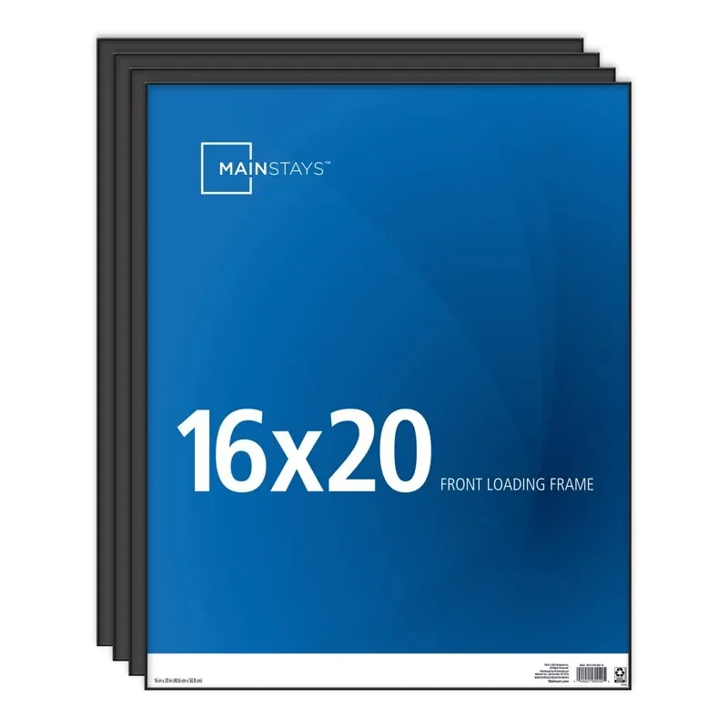 

16"x20" Black Format Frame Set of 4