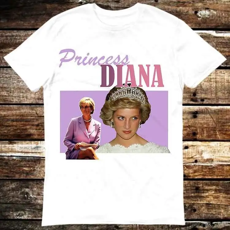 Принцесса Диана Уэльский мем Футболка Топ геймер фильм музыка 6348
