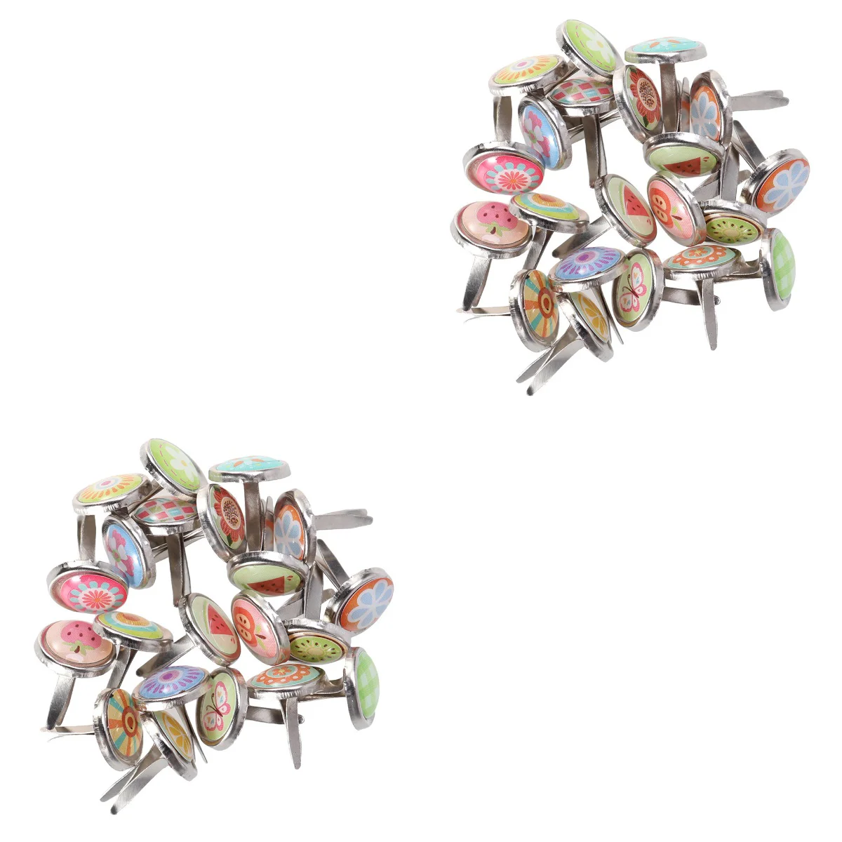 

Brads Paper Decorative Fasteners Brad Scrapbooking Metal Fastener Diy Craft Binder Colorful Alloy Nails Mini Brass Crafts Copper