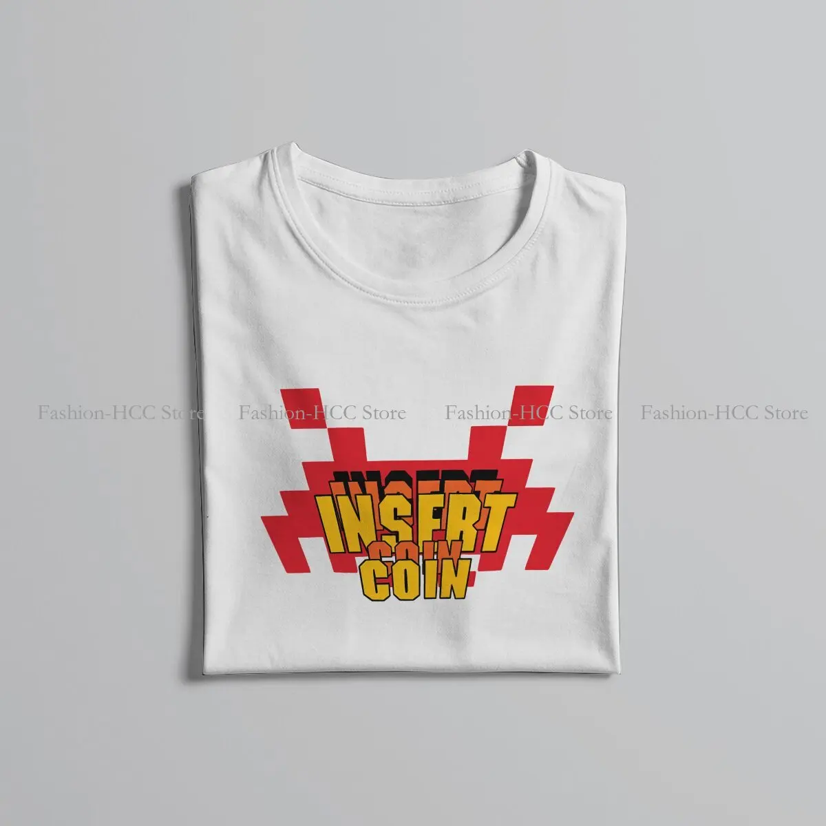 Классическая Специальная футболка из полиэстера Space Invaders удобная Подарочная