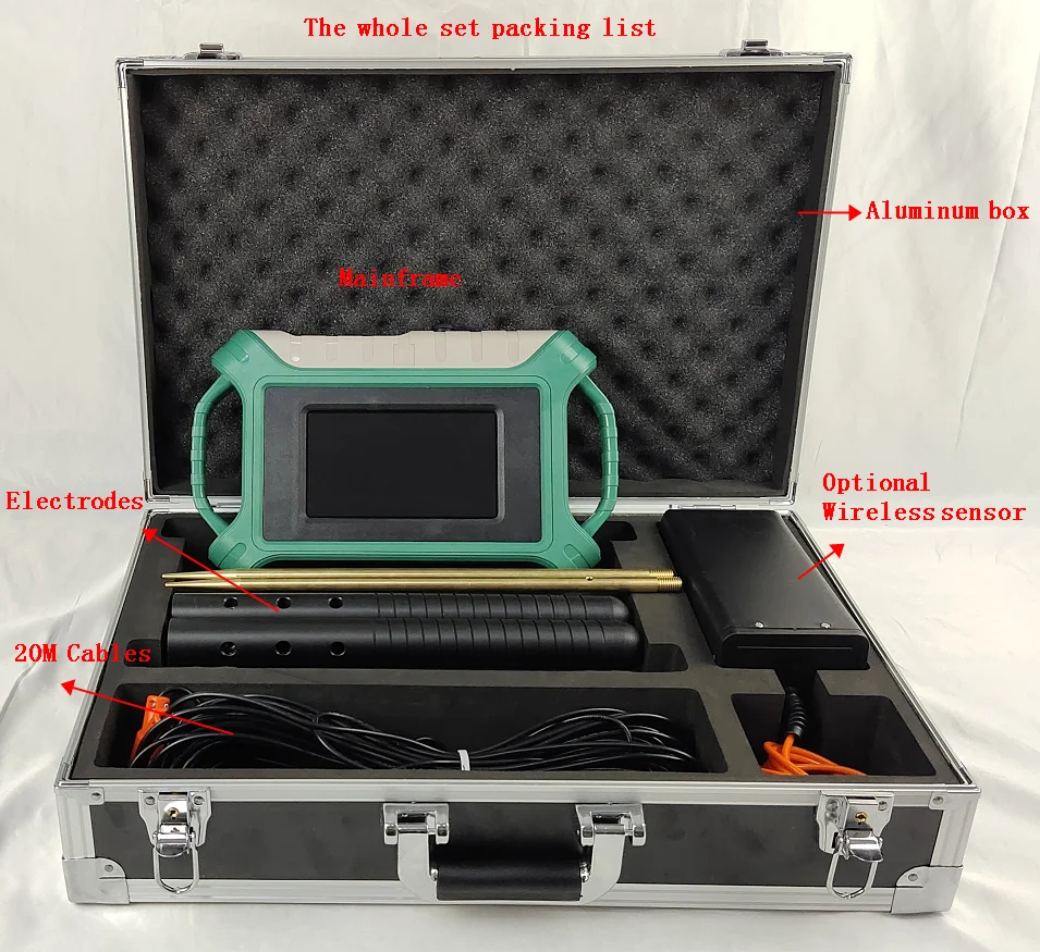 

ADMT-600S-X 600M depth 3D Touch screen underground water detection