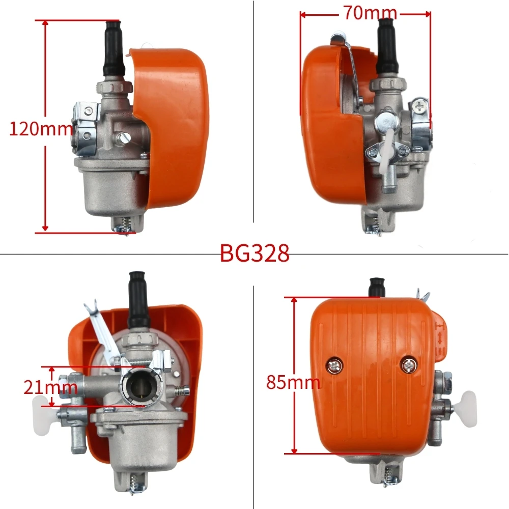 

Триммер для травы, газонокосилка, кусторез, карбюратор с воздушным фильтром для Mesin Rintar Ogawa Cg328 SUM328 BG328 T328 Tl33 Tb43