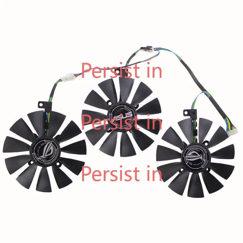 FIRSTD FDC10U12 для ASUS STRIX GTX 980Ti R9 390 оригинальный охлаждающий вентилятор видеокарты