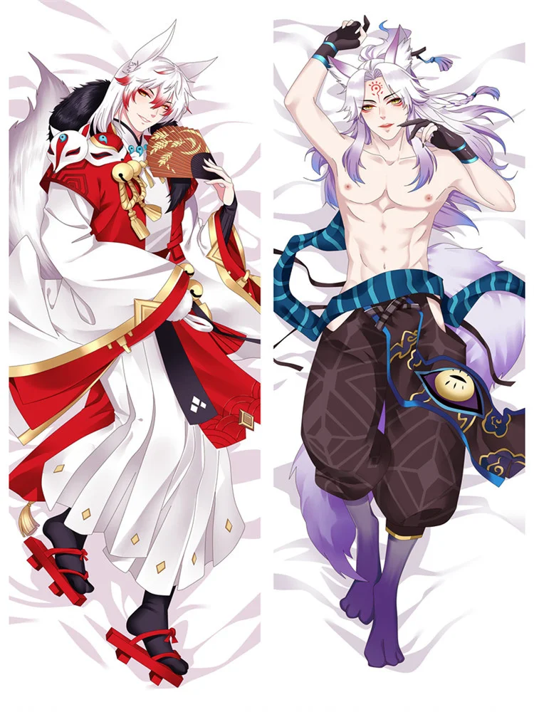 

DIY Custom Anime Dakimakura Onmyoji Aoandou Kagura Pillowcase Home Bedding Cushion Pillow Cover Hugging Body Pillow Case