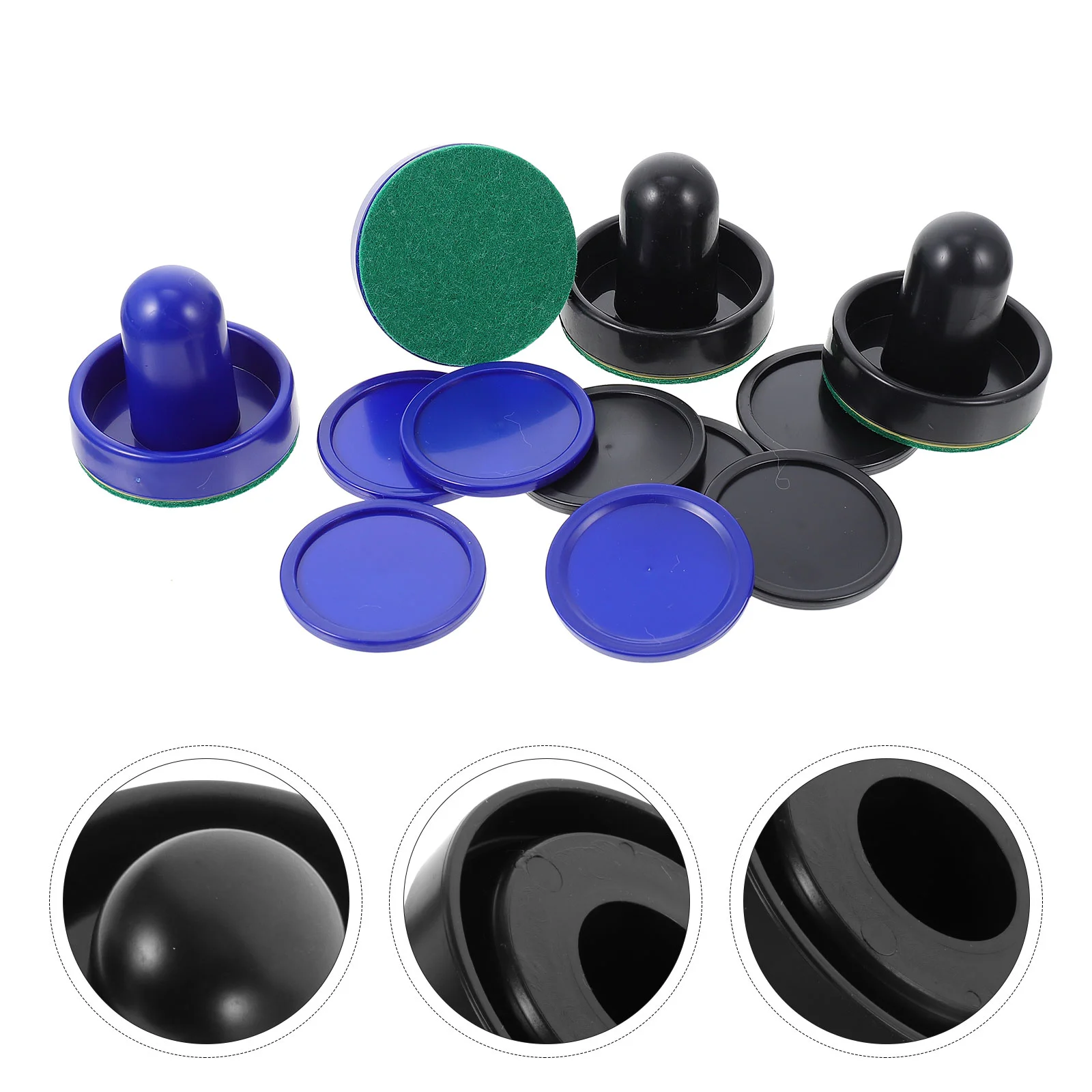 

Racket Plastic Air Hockey Pusher Game Accessories Accessory Paddle Pushers Parts
