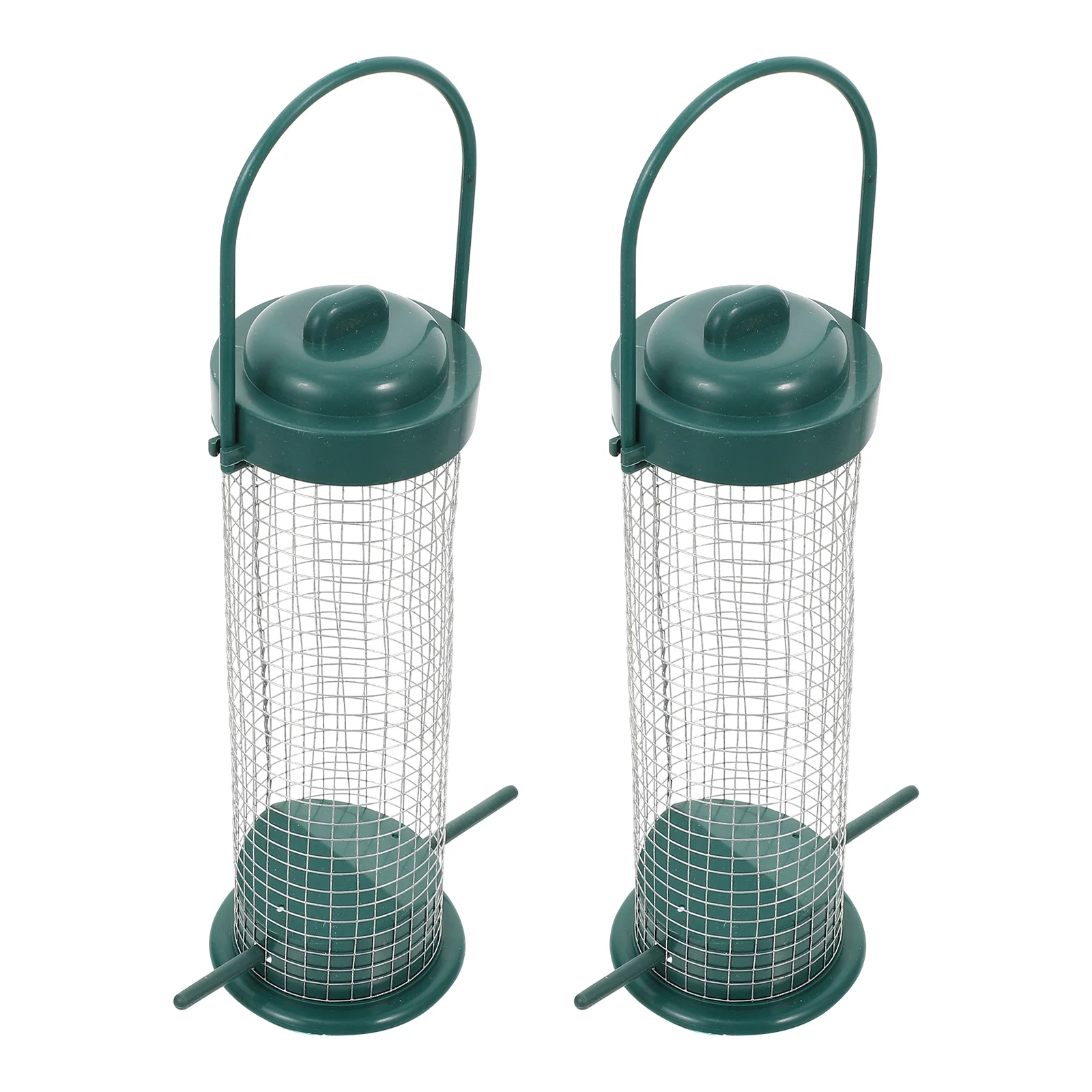 

2Pcs Bird Feeders Bird Feeding Tool Hanging Bird Feeder Automatic Hanging Wild Bird Feeder for Outdoor Yard
