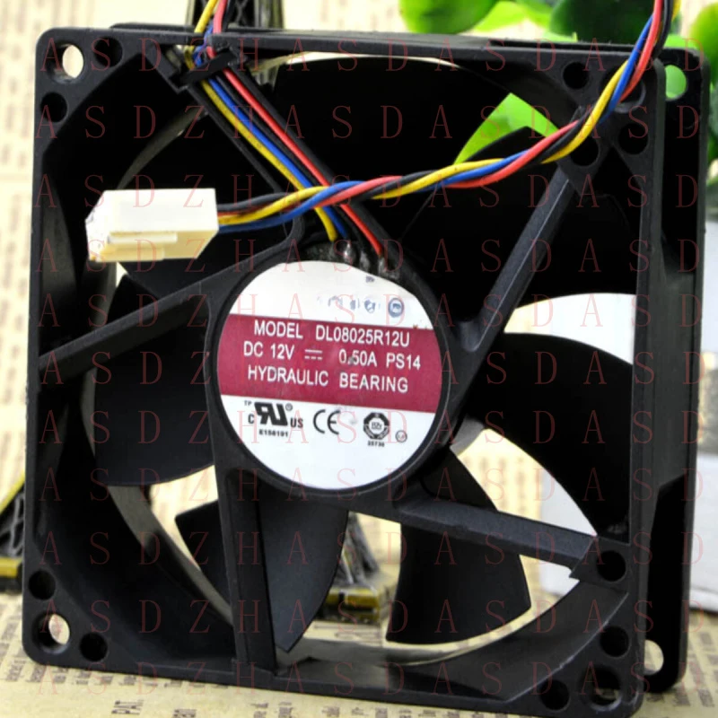Вентилятор охлаждения Z для AVC 8025 8CM 12V0.5A DL08025R12U с высоким объемом воздушного потока, PWM, 4-проводной (art.: 3920d98fb0240) - 3920d98fb0240