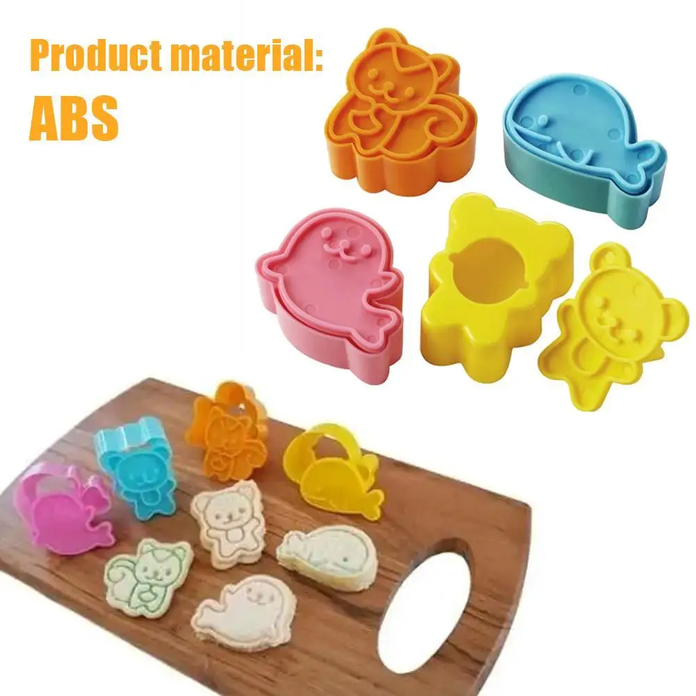 

Kitchen Breakfast Bear Sandwich Mold Bread Biscuit Embosser Cake Tool DIY Making Mold Household Kitchen Making Accessories