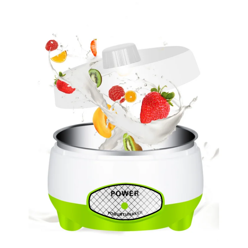 

1 шт. Йогуртница, мини автоматическая Йогуртница, бытовые инструменты «сделай сам» для йогурта, Кухонный Контейнер для йогурта из нержавеющей стали, приборы