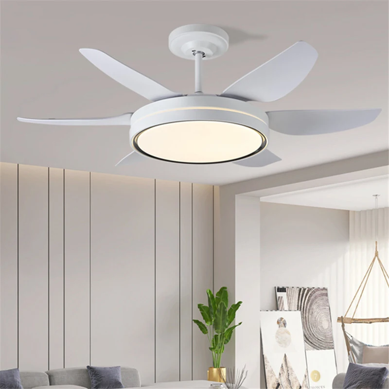 Вентилятор AOSONG в скандинавском стиле семейный потолочный вентилятор