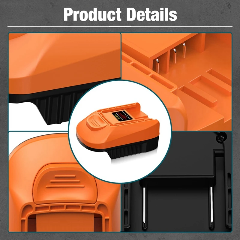 Адаптер аккумулятора MT18FIN для литий-ионного Makita 18 В преобразователь в