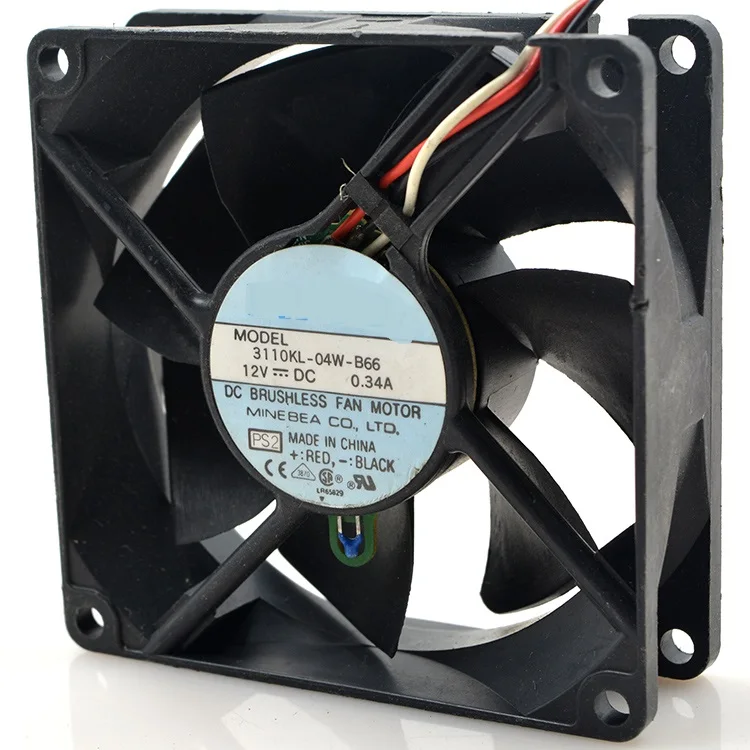 

New original 3110KL-04W-B66 12V 0.34A 8cm 8025 cooling fan