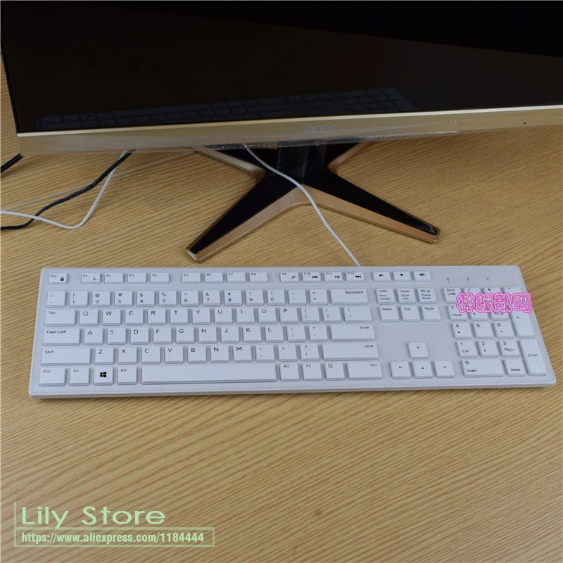 Универсальный защитный чехол для клавиатуры настольного ПК Dell Inspiron 3000 KB216 kb 2116p