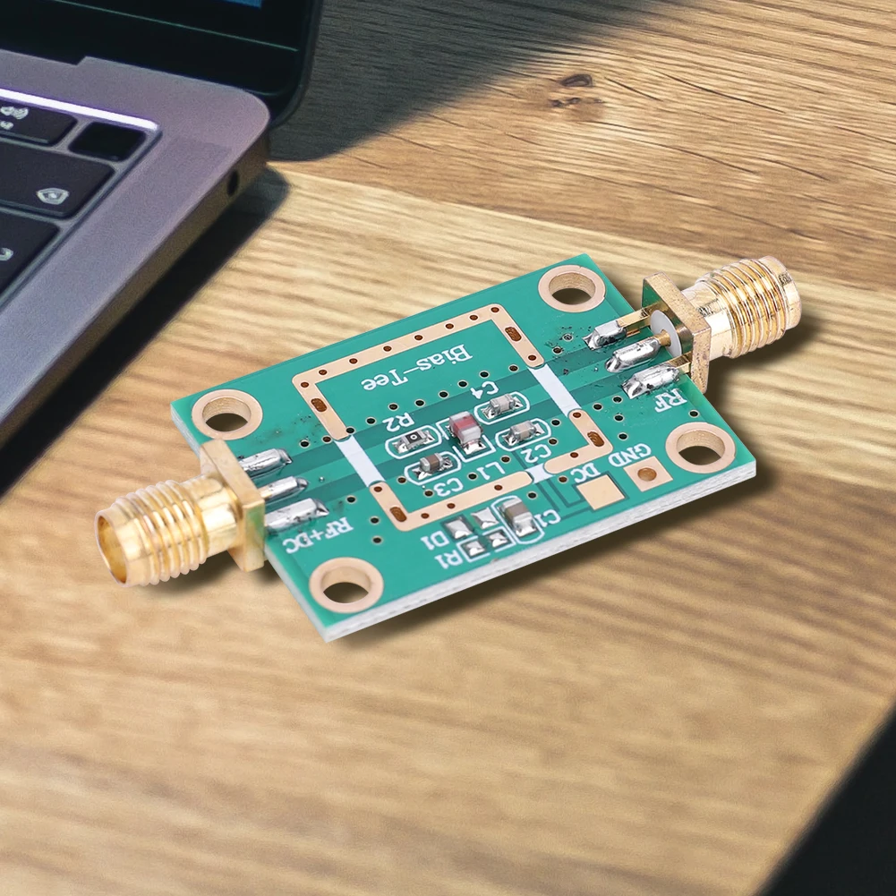 RF DC Blocker смещения 1-50 В 10 МГц-6 ГГц Тройник коаксиальной подачи