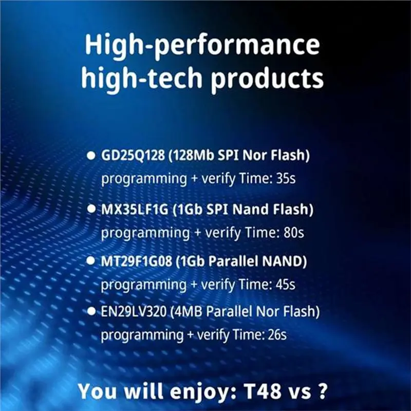 Фото AT82-For Xgecu T48 TL866II-3G USB Универсальный программатор-комплект с 39 адаптерами для микросхем SPI Flash NAND EEPROM MCU PIC AVR (17386+ типов) №5