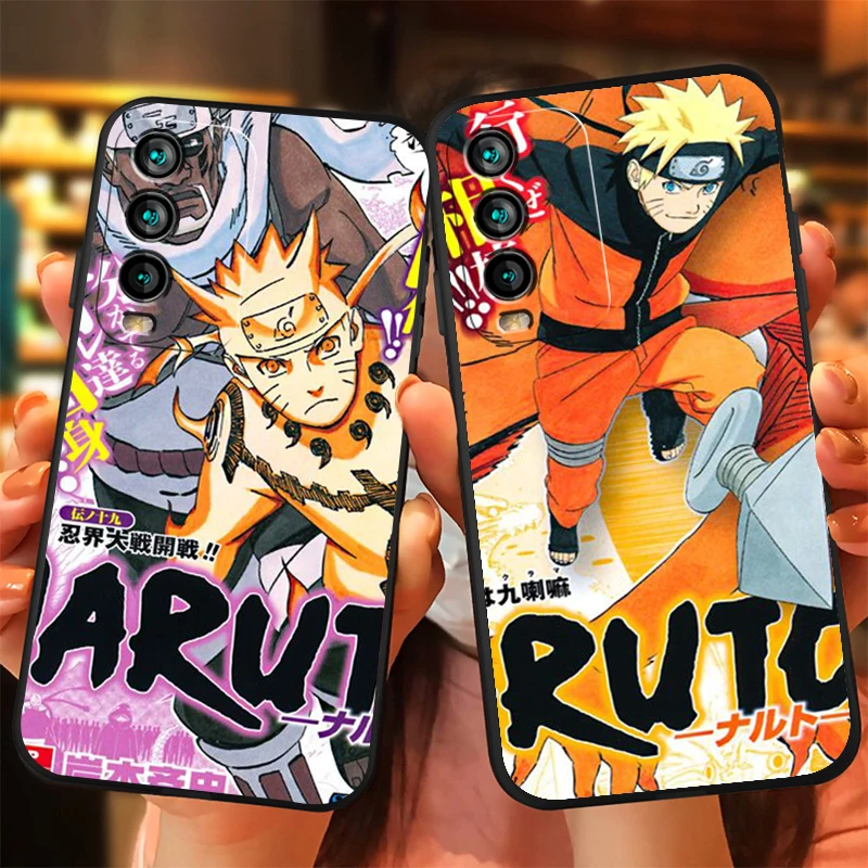 

Naruto Japanese Anime Phone Cases For Xiaomi Redmi 7 7A 9 9A 9T 8A 8 2021 7 8 Pro Note 8 9 Note 9T Soft TPU Back Cover Coque