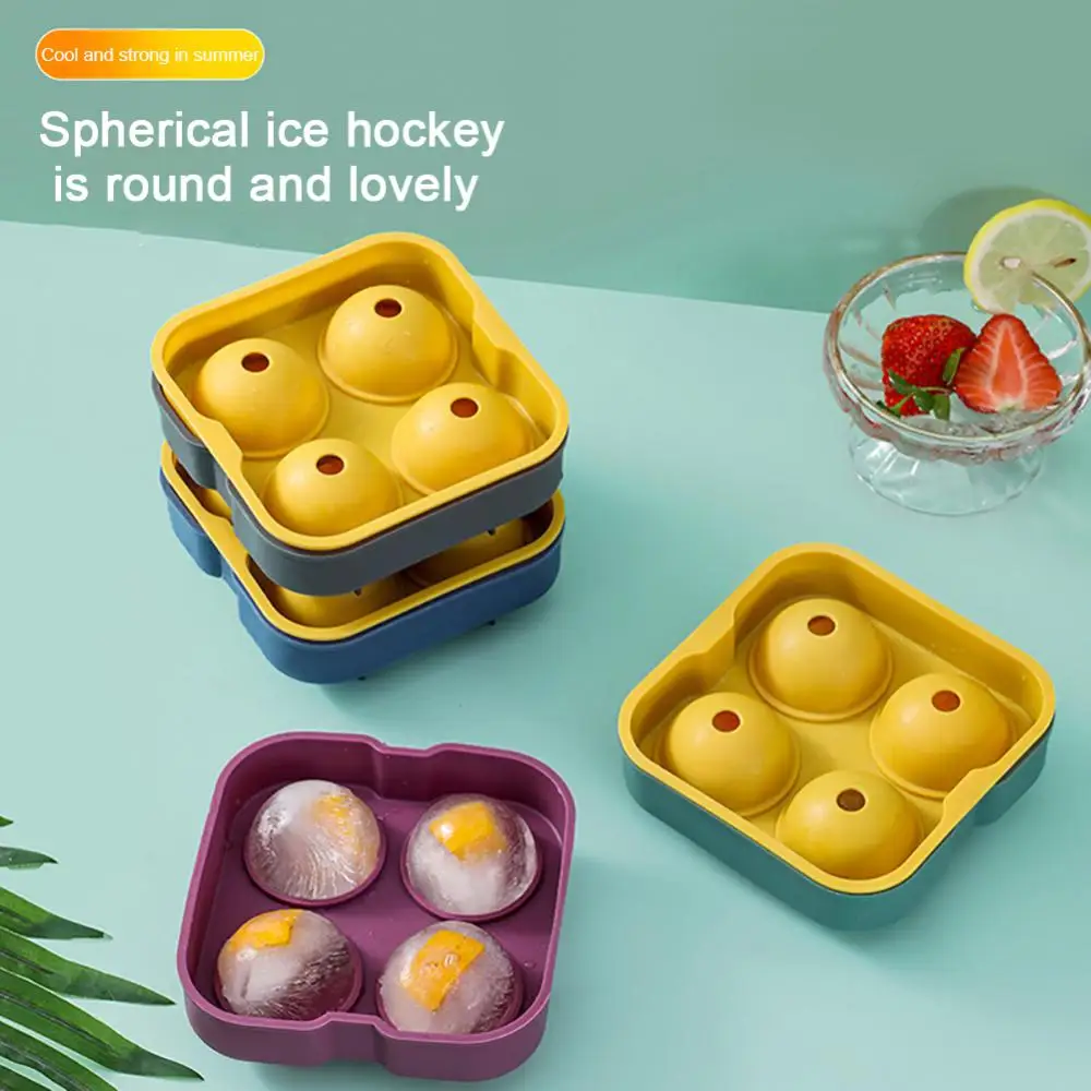 

Frozen Ice Lattice Silicone Whisky Silicone Mold Round Maker Ice Box Ice Cream Maker Tool Large Spherical Ice Mold