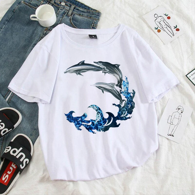 

Женская футболка с коротким рукавом и принтом, в стиле 90-х, с рисунком