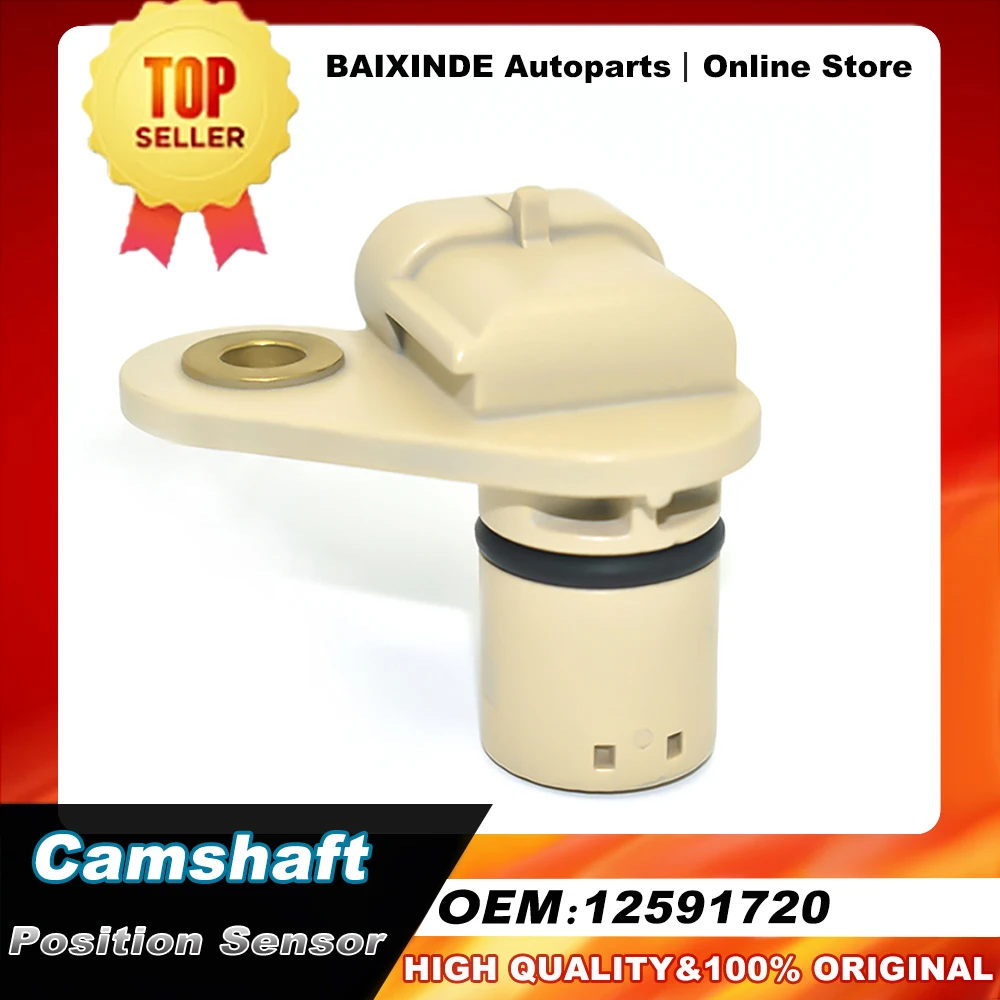 

1PCS OEM 12591720 Camshaft Position Sensor For Buick Cadillac Chevrolet GMC Saab Pontiac 12568983 12585545