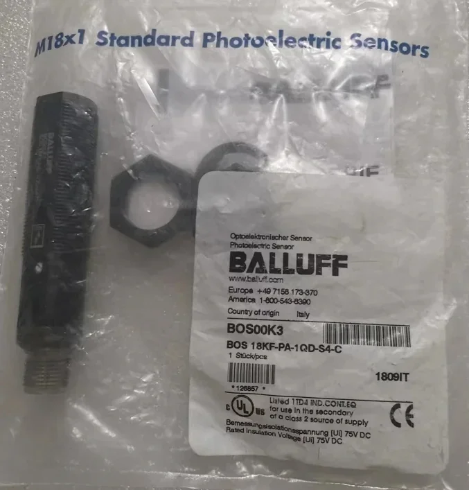 Для BALLUFF BOS00K3 BOS 18KF-PA-1QD-S4-C Датчик оригинал