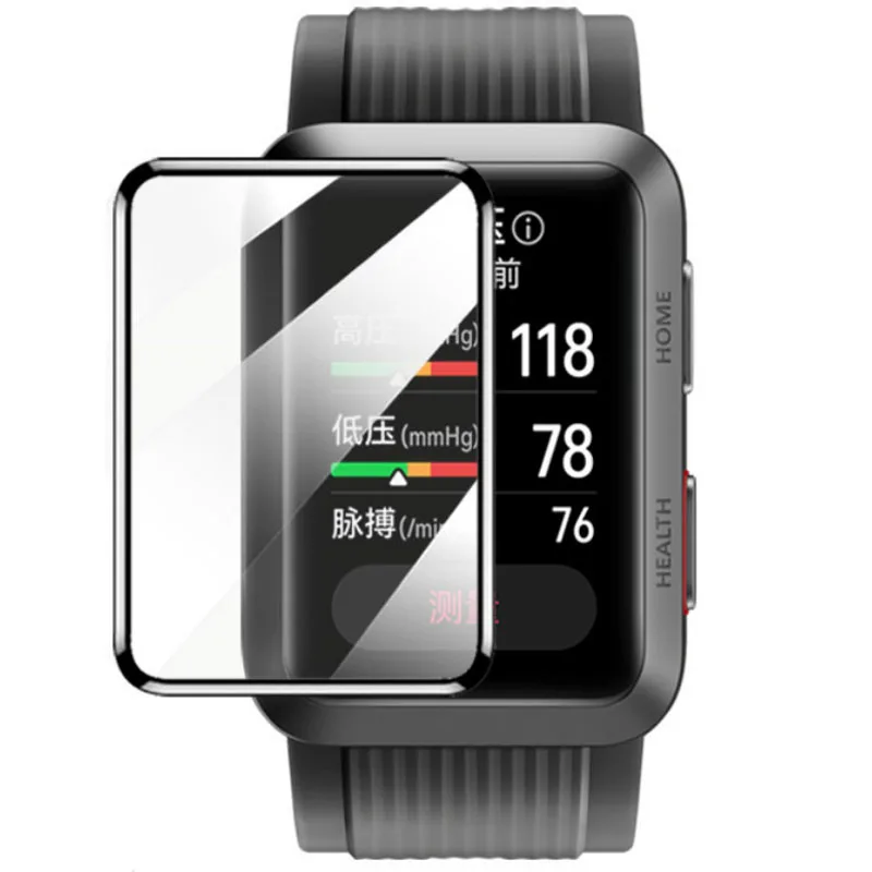 Фото 3D изогнутая мягкая защитная пленка для Huawei WATCH D Sport Smartband, полный экран, защитный чехол, аксессуары №1