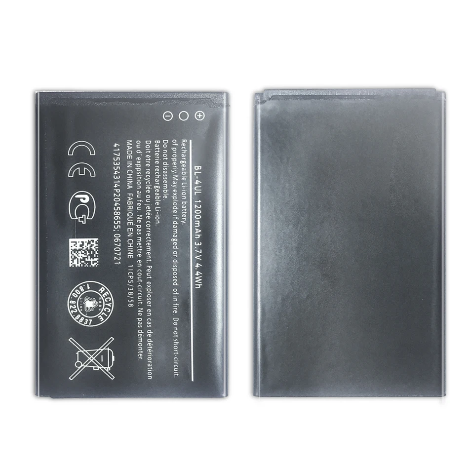 

BL-4UL BL 4UL запасная батарея для Nokia Lumia 225 330 RM-1172 RM-1011 RM-1126 аккумулятор BL4UL 1200mAh + номер отслеживания