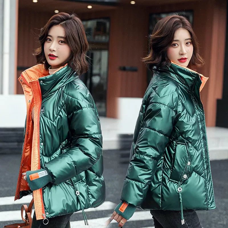 New2022 Winter jacket women 2021 new winter fashion bread served little jacket thin cotton coat down Jacket women 812G