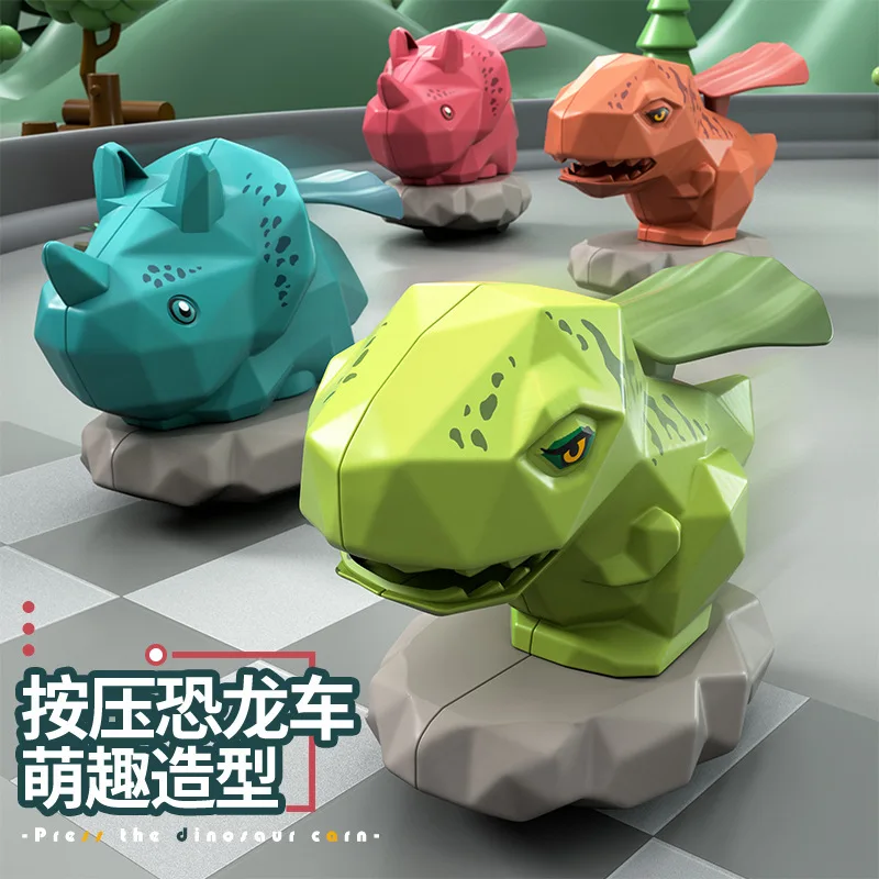 

Dinosaur Car Pull Back Toy Cartoon Dinosaur Action Figure Toy Boy Birthday Gift Educational Toys For 3-Year-Old Boys And