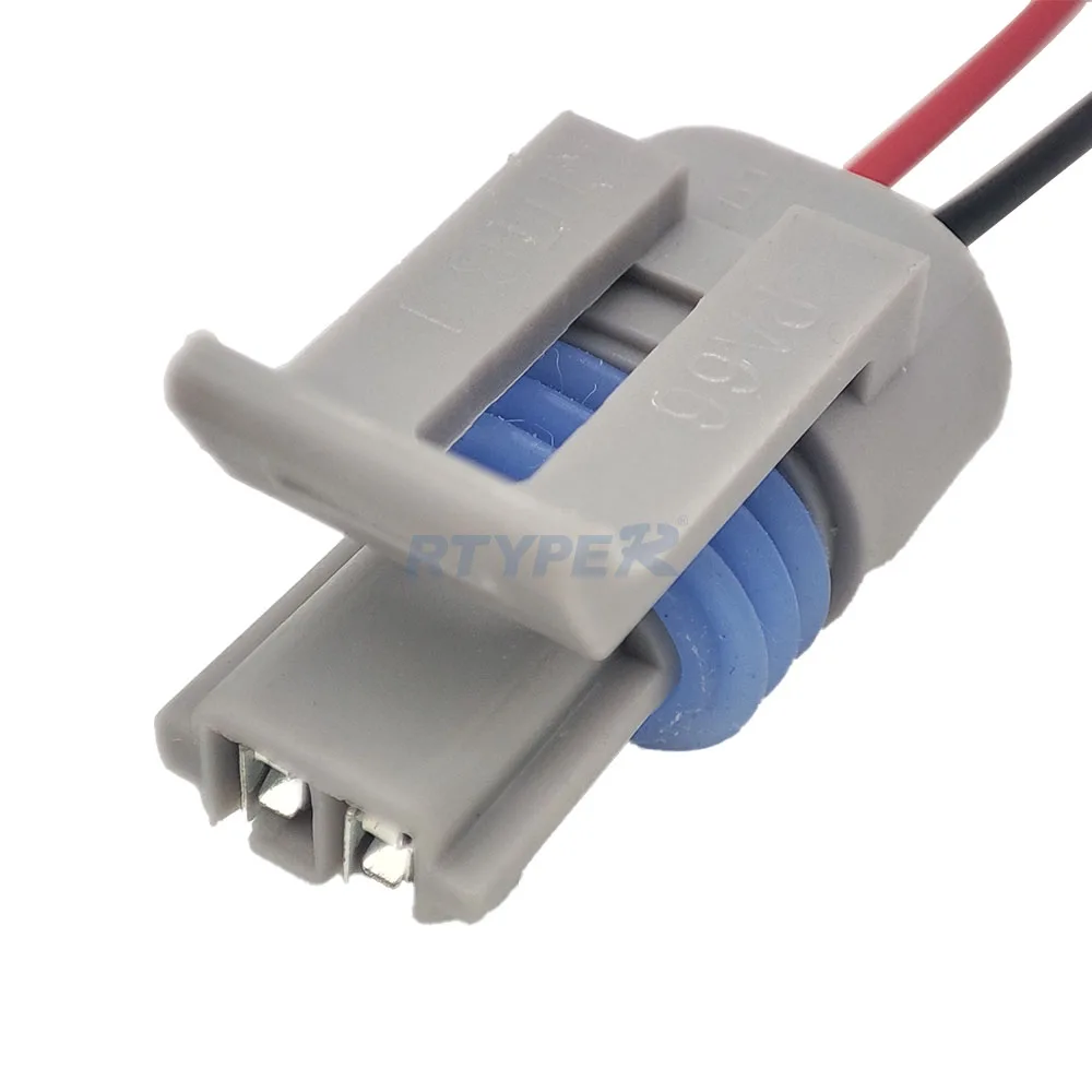 

1/5/10 комплект, 2-контактный разъем датчика температуры впускного воздуха и воды, автомобильный водонепроницаемый разъем для GM 12162197, для Delphi 0090-026