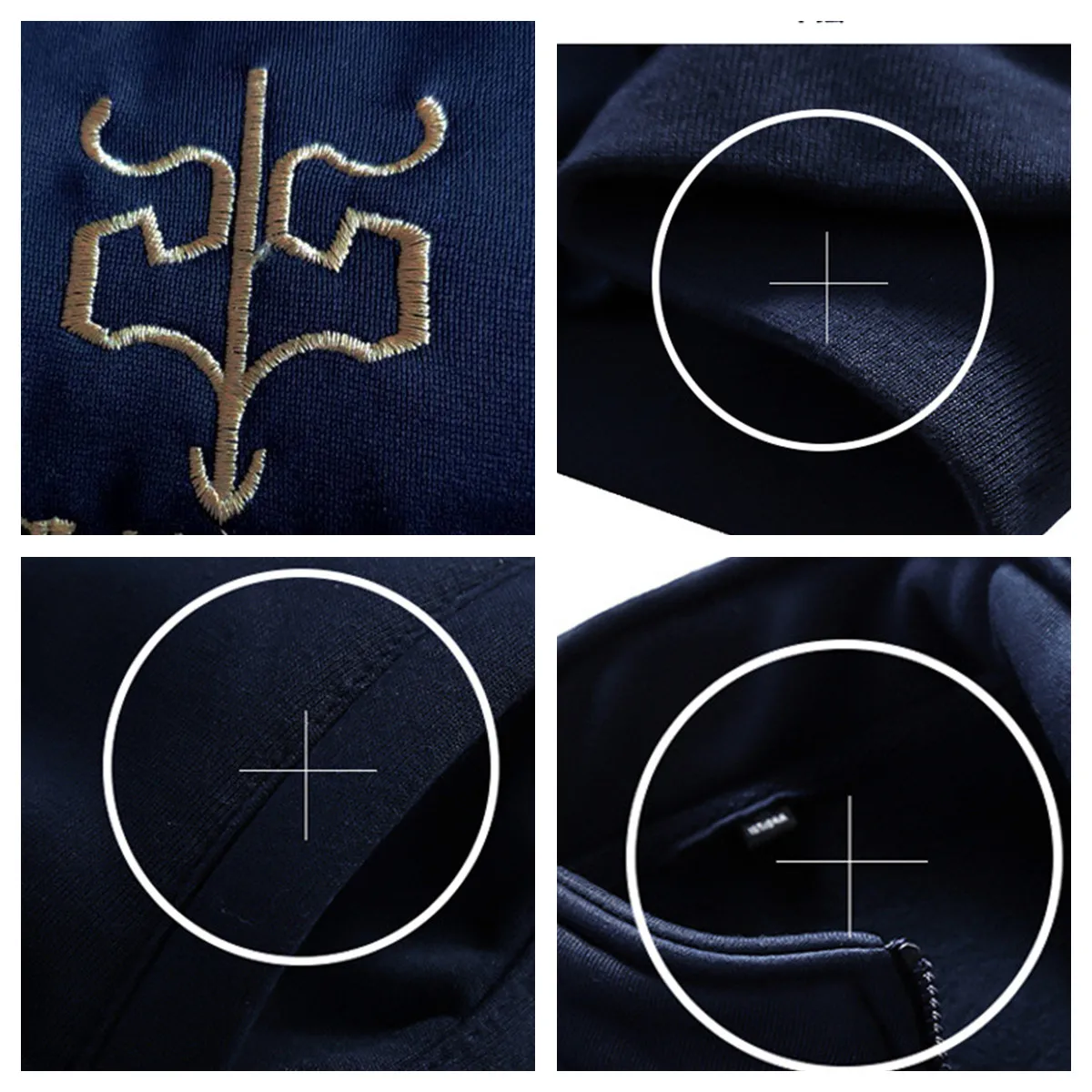 2023 spring and autumn new men's suit exquisite embroidery pattern sportswear men's suit 2 sets men's outdoor jogging suit