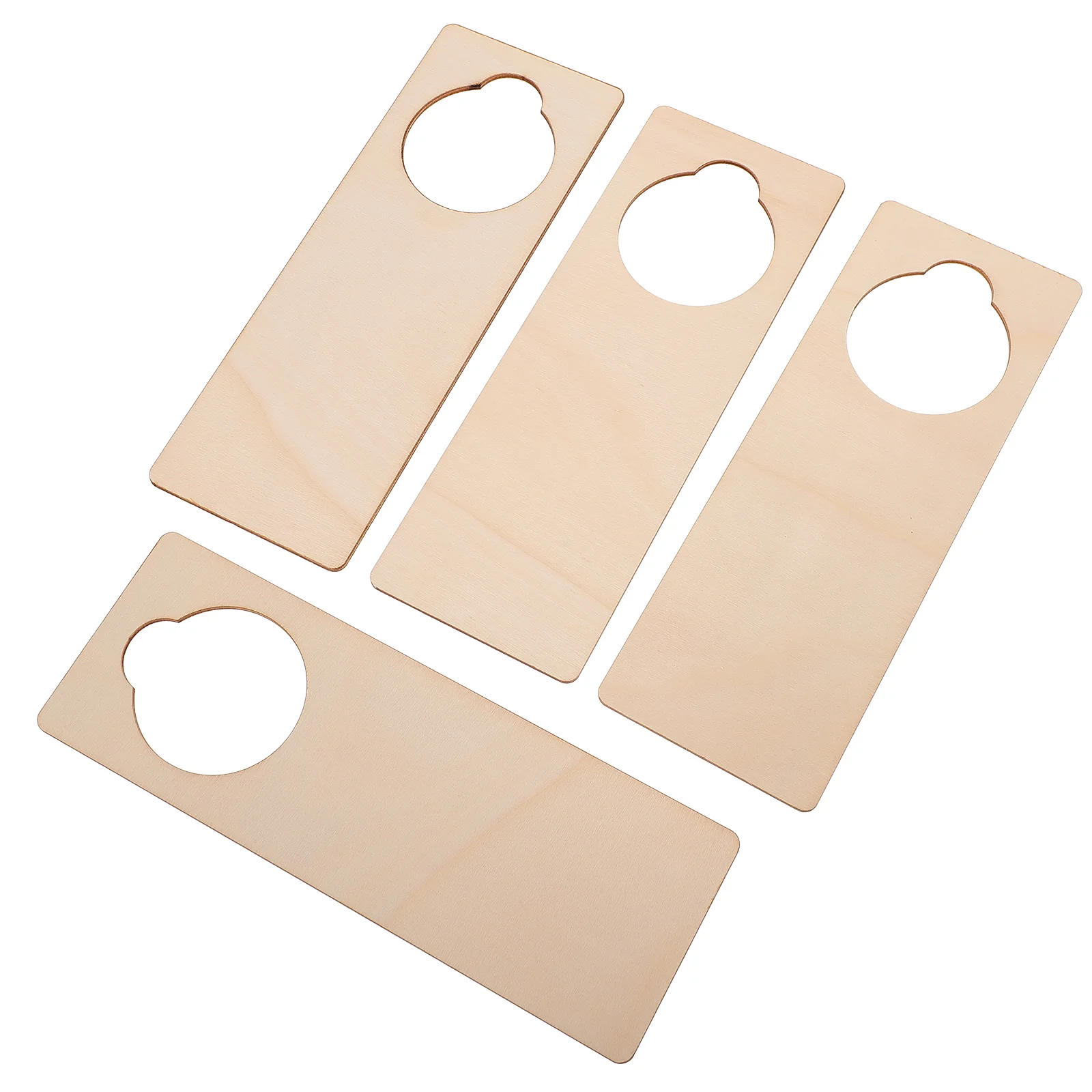 

Деревянные необработанные пустые дверные ручки, вешалки «сделай сам», подвесная дверь, фототабличка для дома, спальни, отеля