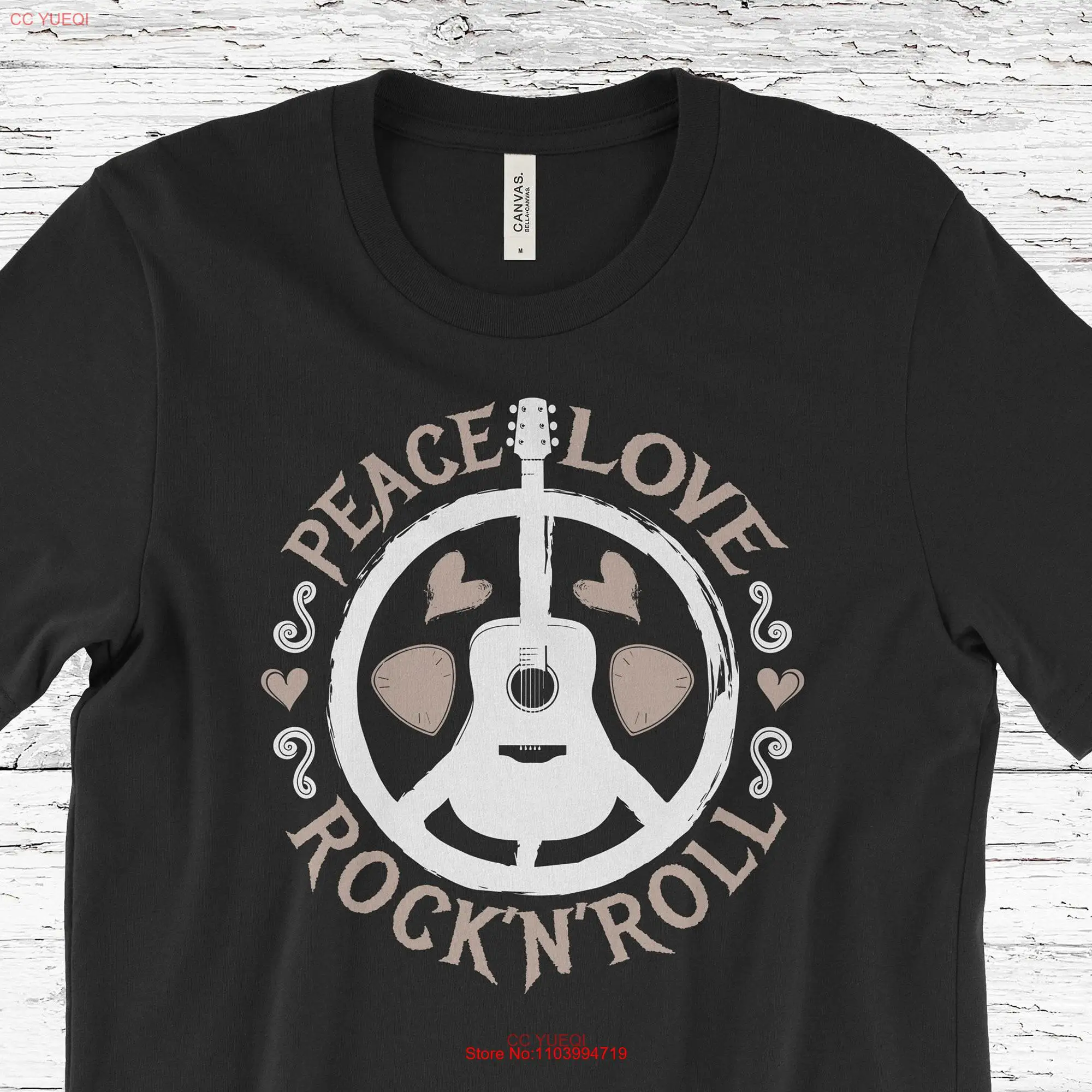 Мир любовь рок 'n' рулон хиппи гитара укулеле винтажная Ретро фотосессия