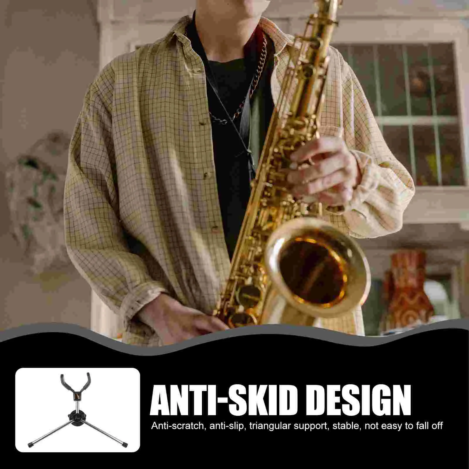 Портативный держатель для саксофона складная подставка дисплея духовых