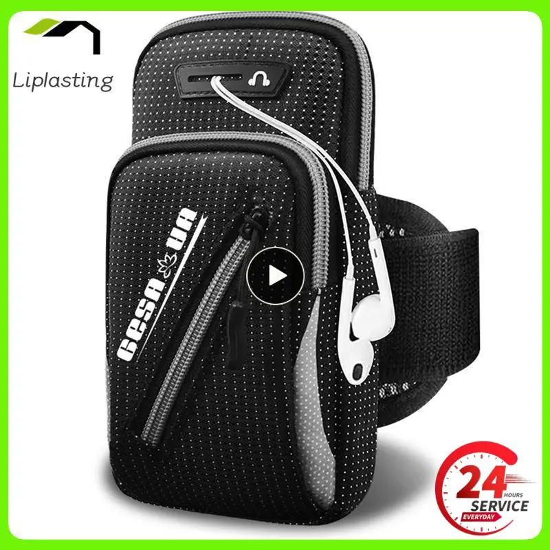 

Secure Waterproof Multipurpose Running Bag Convenient High Quality Side Mount Arm Bag Durable Sports Oxford Fabric Bag Running